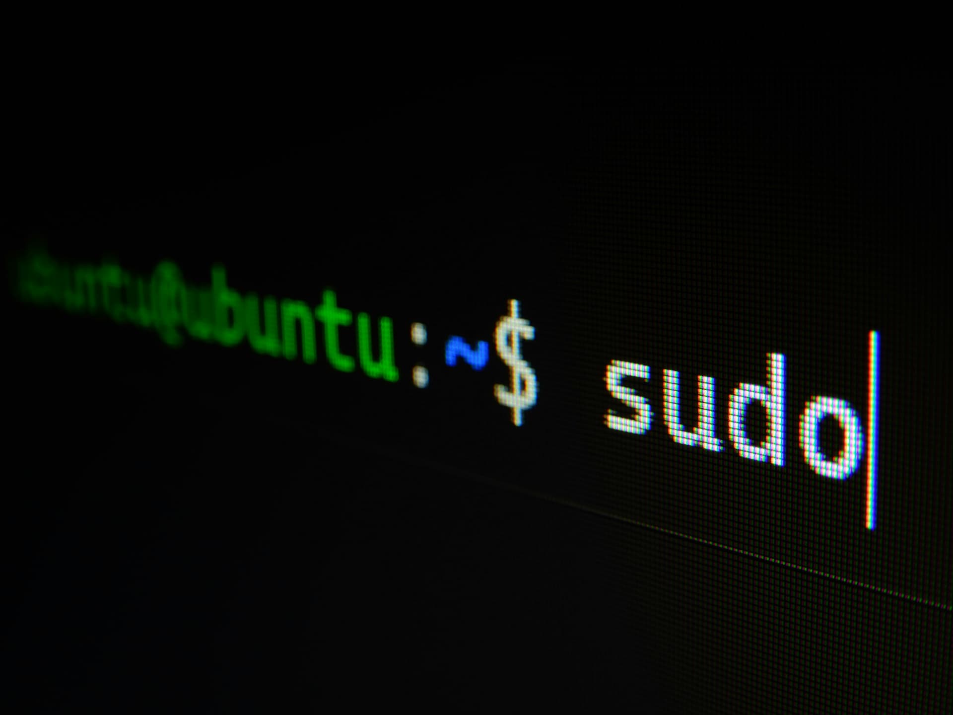 Bash prompt with sudo command